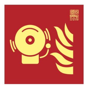 IMPLASER Señal avisador sonoro Clase A 21x21cm