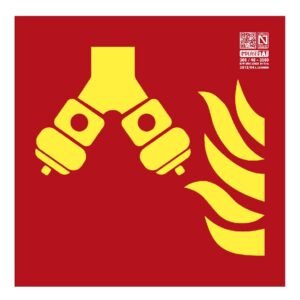 IMPLASER Señal columna seca Clase A 21x21cm