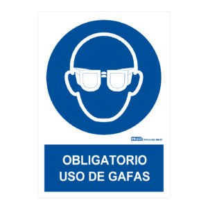 IMPLASER Señal obligatorio uso de gafas 29