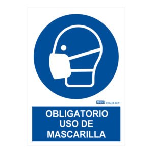 IMPLASER Señal obligatorio uso de mascarilla 29