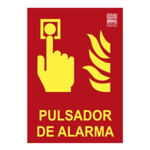 IMPLASER Señal pulsador de alarma Clase A 29
