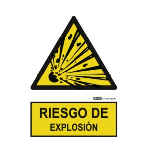 IMPLASER Señal riesgo de explosión 29