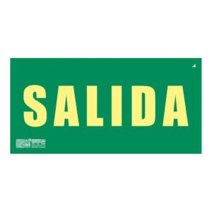 IMPLASER Señal salida Clase A 32x16cm