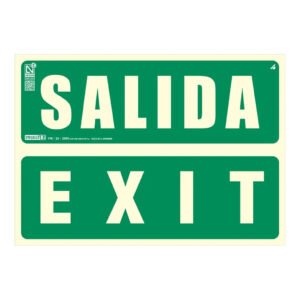 IMPLASER Señal salida-exit 29