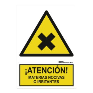 IMPLASER Señal ¡ATENCIÓN! materias nocivas o irritantes 29