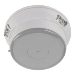 INIM Base de sirena+LED blanco VAD vía radio bidireccional serie FireVibes. Color blanco