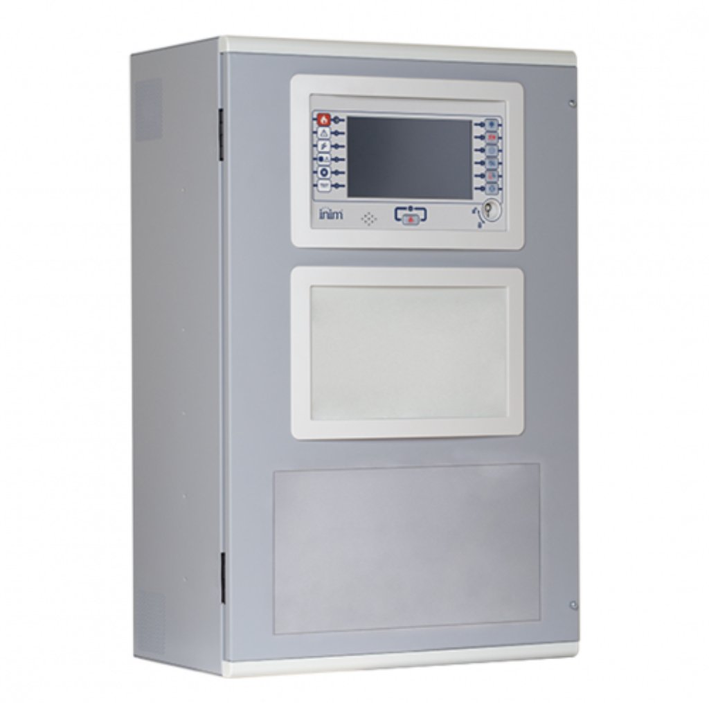 INIM Central modular básica para sistemas contra incendios. Armario Gris