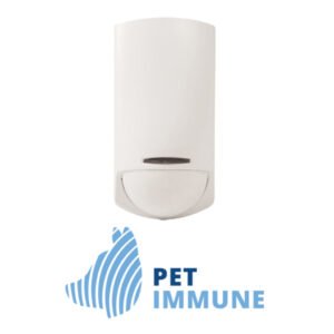 INIM Detector Doble Tecnología Vía Radio 8m. Antimasking y Antimascotas hasta 25kg. Pila CR17450 inc. Grado 2