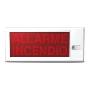 INIM Placa óptica y acústica 293x130x55mm