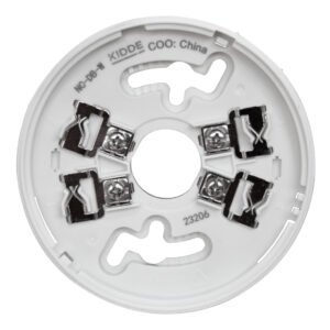 KIDDE COMMERCIAL Base detector serie NC. Color Blanco