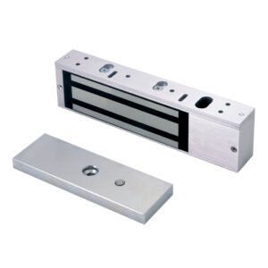 KIDDE COMMERCIAL Cerradura electromagnética de 600 kg para montaje de superficie monitorizada