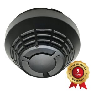 KIDDE COMMERCIAL Detector de calor/óptico dual analogico inteligente serie Excellence. Color negro