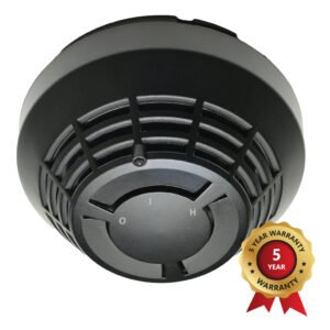 KIDDE COMMERCIAL Detector de calor/óptico dual analogico inteligente serie Excellence con aislador. Color negro