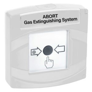 KIDDE COMMERCIAL Pulsador manual convencional EN12094. Abortar. Color Blanco