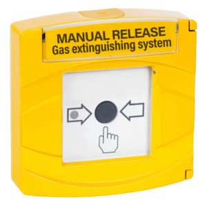 KIDDE COMMERCIAL Pulsador manual convencional EN12094. Disparo manual. Color Amarillo