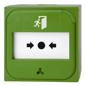 KIDDE COMMERCIAL Pulsador manual inteligente convencional 0Ω. Color Verde