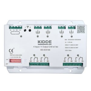 KIDDE COMMERCIAL Unidad inteligente analogica de 4 entradas/4 salidas con aislador