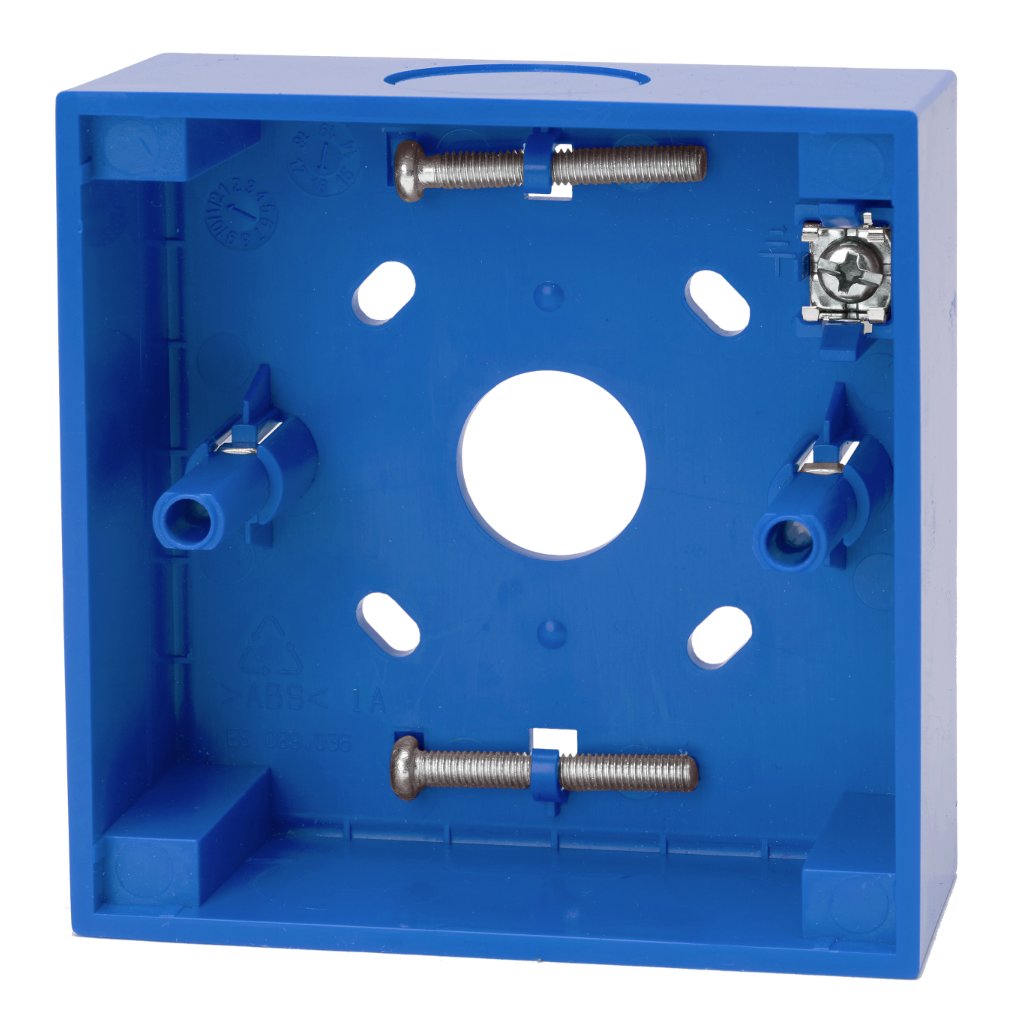 KIDDE COMMERCIAL Zócalo base montaje en superficie. Color azul