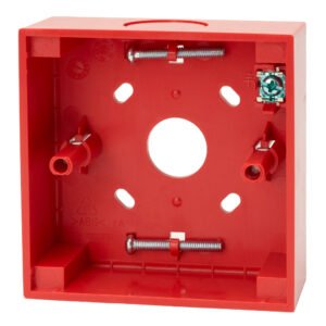 KIDDE COMMERCIAL Zócalo base montaje en superficie. Color rojo