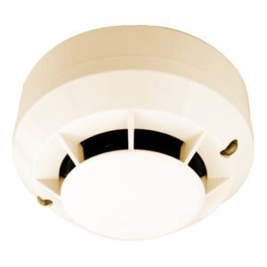 MORLEY Detector analógico óptico-térmico con aislador. Color Marfil