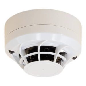 MORLEY Detector analógico óptico-térmico de humos con aislador. Color blanco