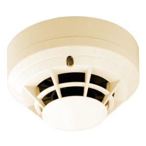 MORLEY Detector analógico termovelocimétrico con aislador. Color Marfil