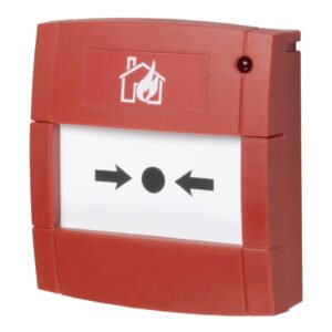 MORLEY Pulsador de alarma analógico rearmable con aislador