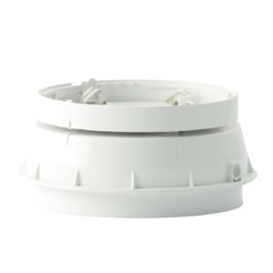 NOTIFIER Base de detector analógico con aislador. Con sirena integrada. Color Blanco