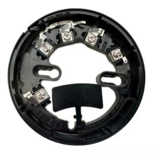 NOTIFIER Base estándar de superficie para detectores. Color Negro