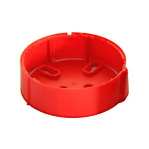 NOTIFIER Base estándar roja para detectores vía radio en red Mesh de Agile