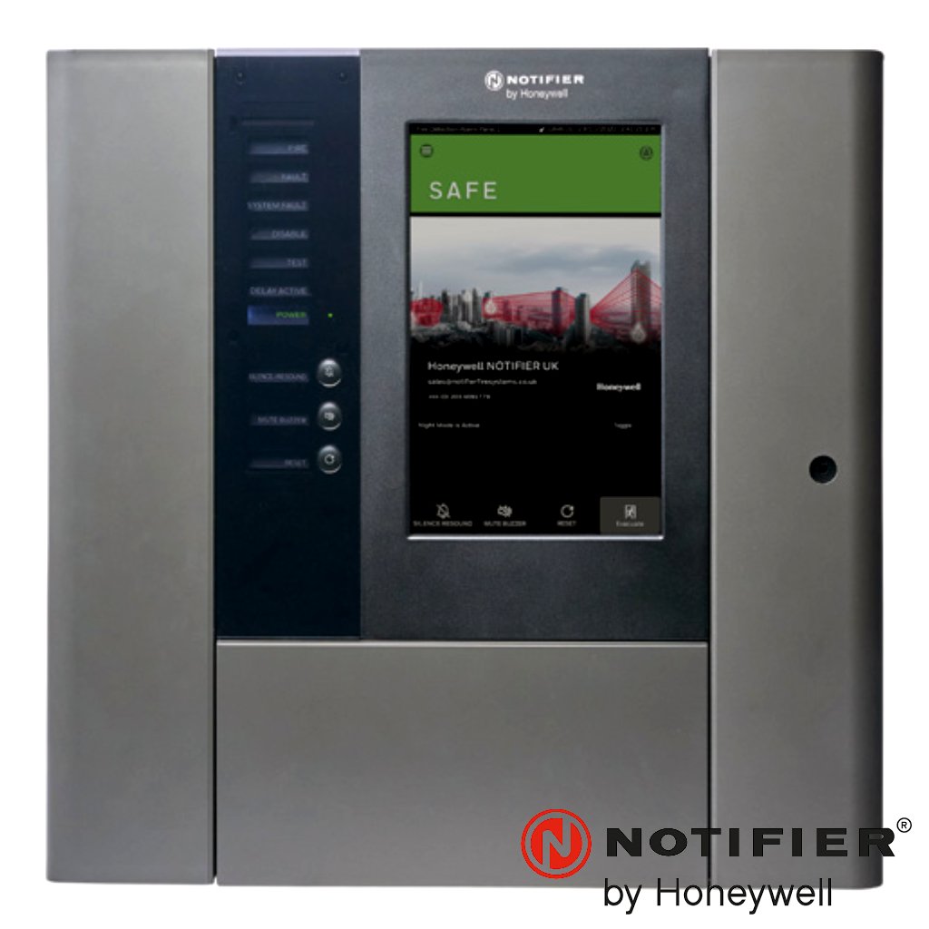NOTIFIER Central Notifier INSPIRE E10. 240W. Pantalla 10”. Licencia de codigo de pais NO incluida