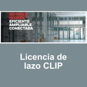 NOTIFIER Licencia INSPIRE de lazo CLIP