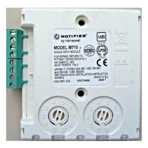 NOTIFIER Módulo monitor direccionable con 1 entrada supervisada. Protocolos CLIP y OPAL