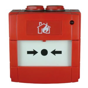 NOTIFIER Pulsador de alarma analógico con aislador. IP67