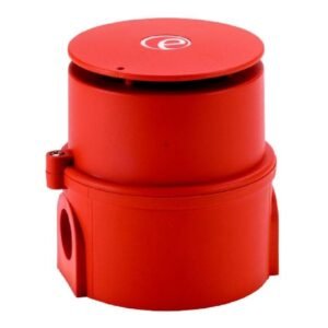 NOTIFIER Sirena Electrónica redonda Roja