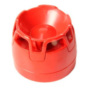 NOTIFIER Sirena con base estándar de color rojo EN54/3