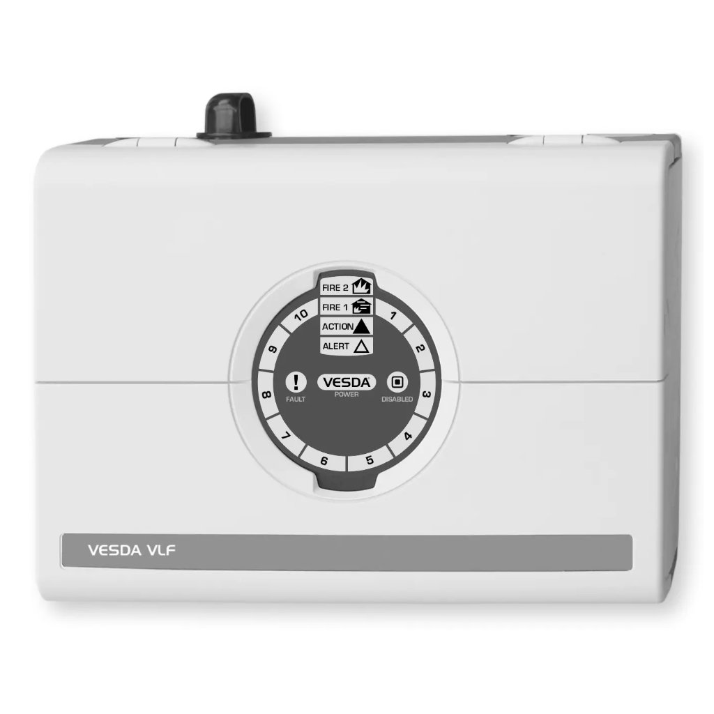 NOTIFIER Sistema de aspiración VESDA Laser Focus de 1 canal. 1 tubería total 25m. Con LEDs