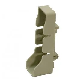 NOTIFIER Soporte para montaje de un módulo de la serie M-7xx y MI-DXXX en una guía DIN estándar