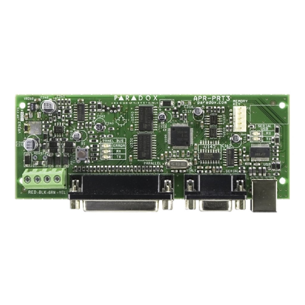 PARADOX Módulo de Impresora e Integración