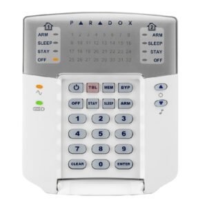 PARADOX Teclado PARADOX LED K32+ cableado. Grado 2