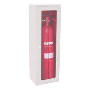 SIEX Metacrilato para puerta pintada con cerradura de Armario extintor CO2 5Kg M000297