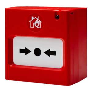 TELETEK Pulsador convencional. LED ind. de estado. Con llave de rearmado