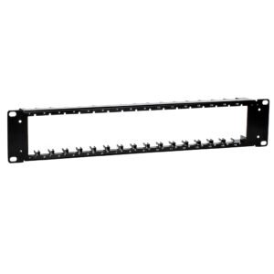 UTEPO Soporte Rack 19" 2U para instalación de 16 dispositivos