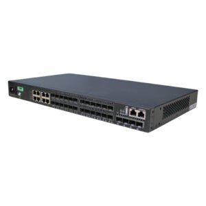 UTEPO Switch 24 puertos Gigabit (16 SFP + 8 Combo (RJ45/SFP)) + 4 Uplink SFP+ 10Gbps 40W Gestionable Layer3