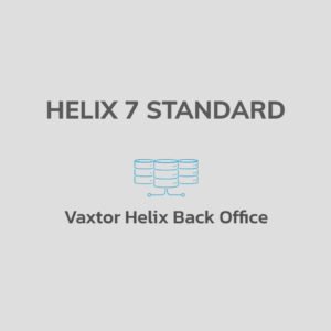 VAXTOR Helix 7 Standard - Software de base de datos Back Office - hasta 25 cámaras