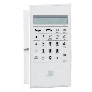 VIDEOFIED Teclado alfanumérico inalámbrico XMB con lector de tarjetas integrado