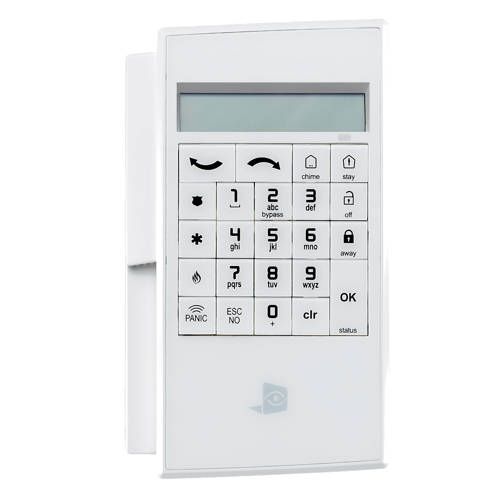 VIDEOFIED Teclado alfanumérico inalámbrico XMB con lector de tarjetas integrado