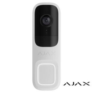 AjaxAjax DoorBell. Video timbre con PIR e IA integrada. Color Blanco
