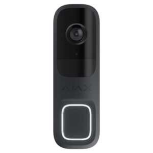 AjaxAjax DoorBell. Video timbre con PIR e IA integrada. Color Grafito