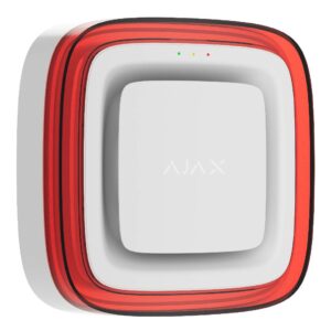 AjaxAjax EN54 FireProtect Sounder/VAD Jeweller. Indicador Acustico y Visual de alarma. Color Blanco